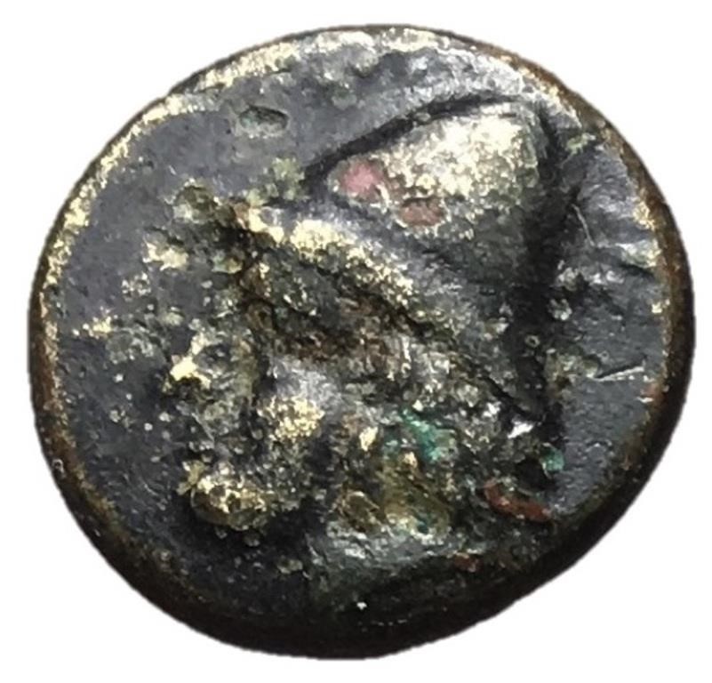 4th Century BC AE Troas Birytis12 Kaibeiros Coin