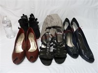 Women's Shoes & Boots ~ Size 9 ~ 6 Pair
