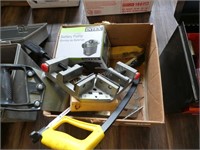 Clamp, saw, battery pump