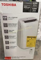 Toshiba Portable Air Conditioner $287 Retail