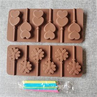 Silicon Sucker Molds x4