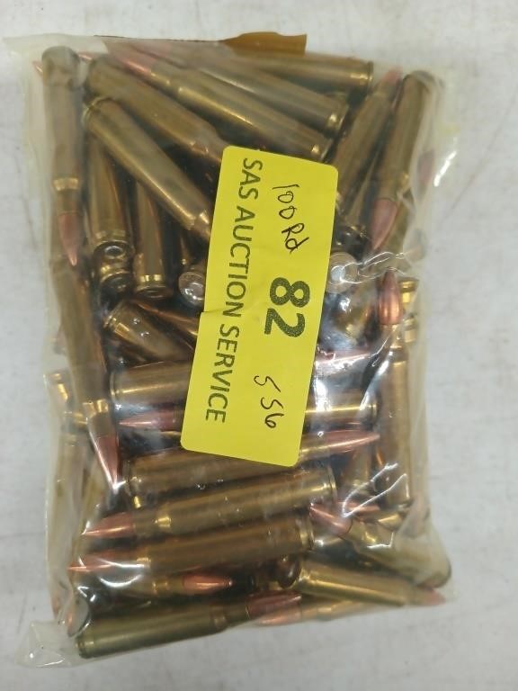 100 rounds 5.56 mm