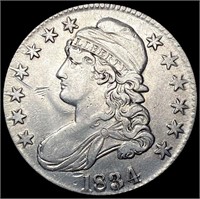 1834 Capped Bust Half Dollar CLOSELY UNCIRCULATED