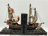 Pirate Ship Bookends