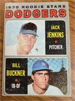 1970 Topps #286 Bill Buckner/ Warren Jenkins