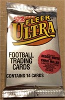 Unopened 1992 Fleer Ultra Football Cards Pack