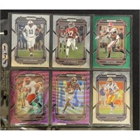 (6) Modern Football Inserts/rc/stars