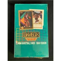 1990-91 Skybox Basketball Sealed Wax Box Series 2