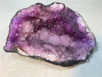 Geode W/Crystals, 4in Tall X 8in Wide