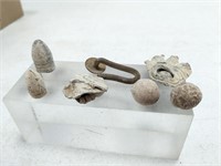 Civil War Battlefield Relics & Bullet Fragments