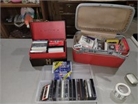 3 CASES FULL OF CASSETTES