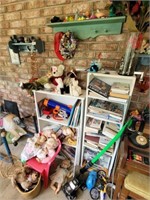 LARGE TOY LOT (BOOKCASE NOT INCLUDED)