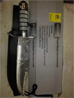 Maxam fixed blade survival knife