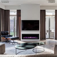 Electactic Electric Fireplace-Broken Glass
