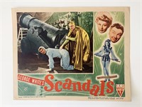 George White's Scandals original 1945 vintage lobb