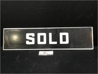 Sold Sign