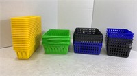 36 Mini Storage Bins Plastic