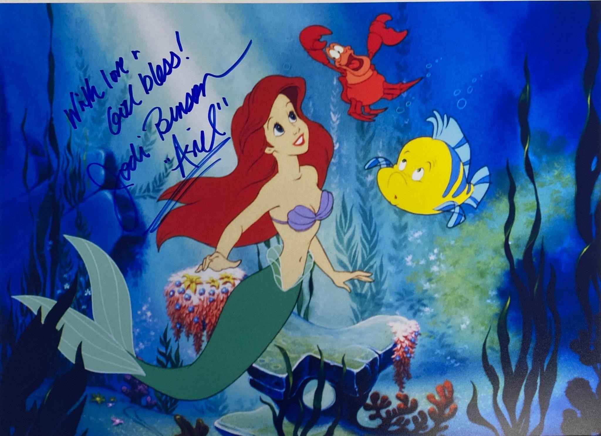 Autograph The Little Mermaid Photo