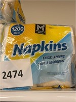 Napkins MM 1200 ct