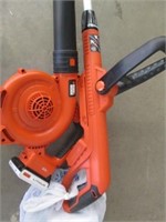 B&D cordless weed trimmer & leaf blower