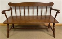 GREAT QUALITY VILAS MAPLE BENCH - SOLID - CLEAN