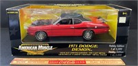 ERTL 1971 DODGE DEMON DIE CAST METAL MODEL CAR