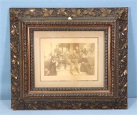 Victorian Framed Family Photograph