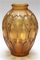 Art Deco Val Saint Lambert  "Girofla" Luxval Vase