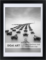 DOAI ART 18x24 Poster Frame Black