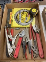 VICE GRIPS, WRENCHES, SAW BLADE