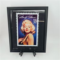 Framed Marilyn Monroe Metal Sign