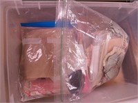 Container of women's vintage hosiery including ,