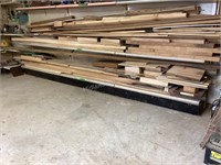 Bottom Shelf of Misc. Wood Boards & More
