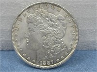 1887 Morgan Silver Dollar 90% Silver