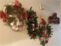 Christmas wreaths.