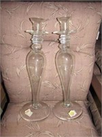 (2) Candle Holders