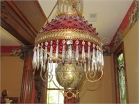 Hanging Victorian Library Light