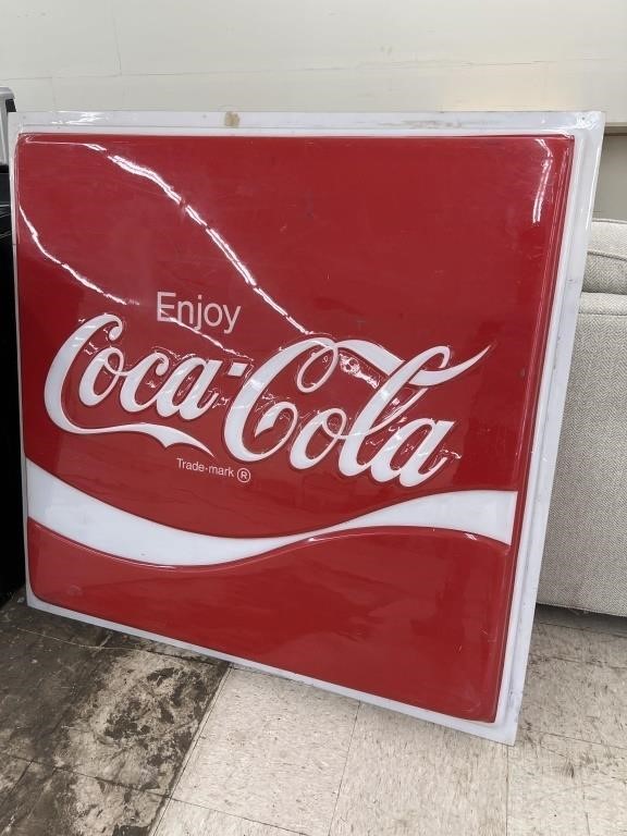 Large Coca-Cola Sign