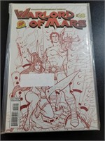 Warlord of Mars comic book with certificate of
