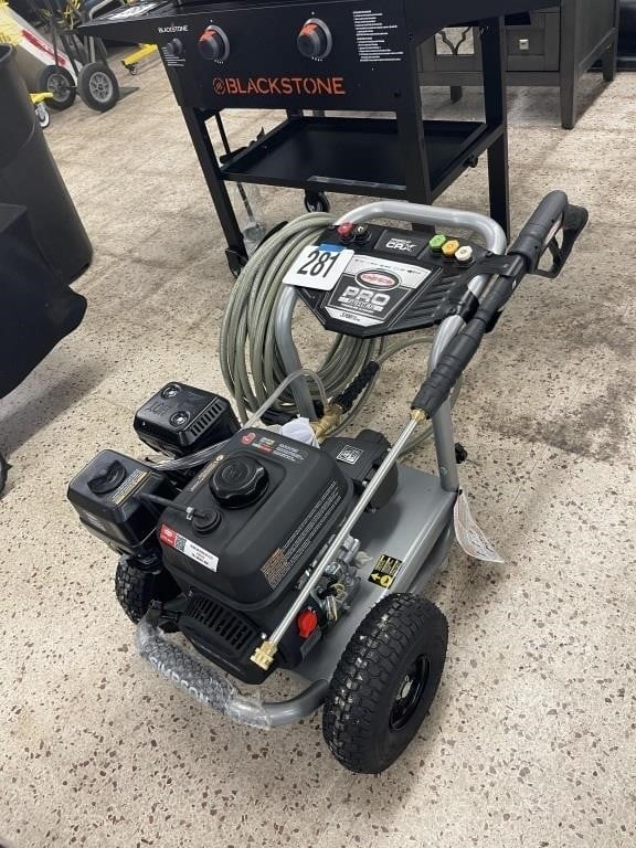 SIMPSON 3700 PSI GAS POWERED PRESSURE WASHER