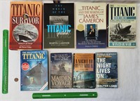 Titanic book lot