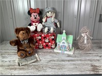 Mini Mouse Doll, Simon the Scripture Bear,