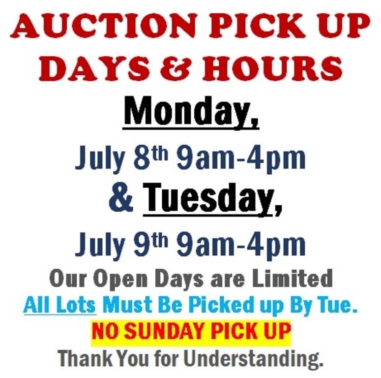 Sat.@10am- Las Vegas Estate Timed Online Public Auction 7/6