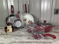 Paula Dean Pan and Skillet Set 10 pieces