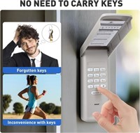 Universal Garage Door Opener Keypad, Compatible