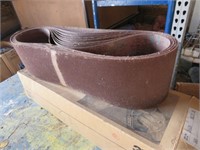 Box of 3M 4" x 36" Sanding Belts