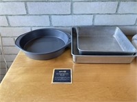 Non-Stick & Regular Cake Baking Pans