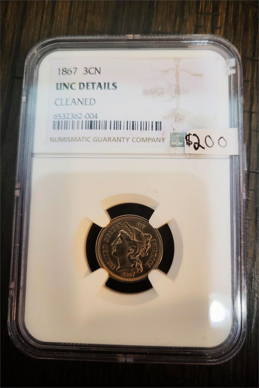 1867 3CN UNC DETAILS CLEANED