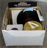 (UV) Records including 45 Records, Victrola, and