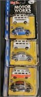 Maisto Two Car Value Packs - VW Campers/Bugs